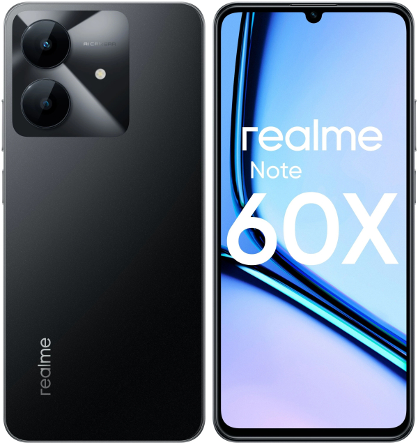 Купить Смартфон realme Note 60X (4+128) черный